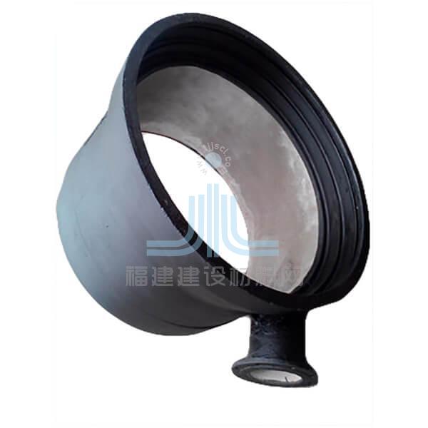 球墨承插單支盤排泥三通