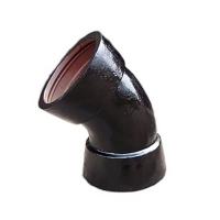 球墨雙承45度彎頭