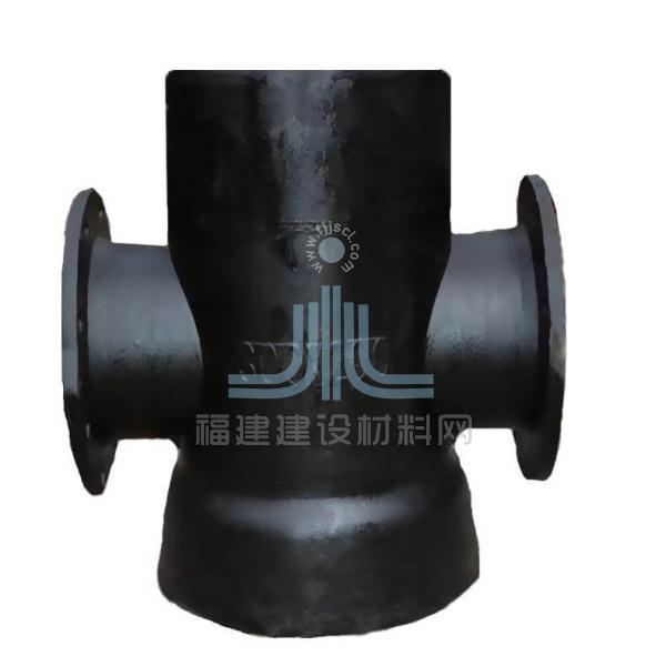 球墨承插雙盤四通