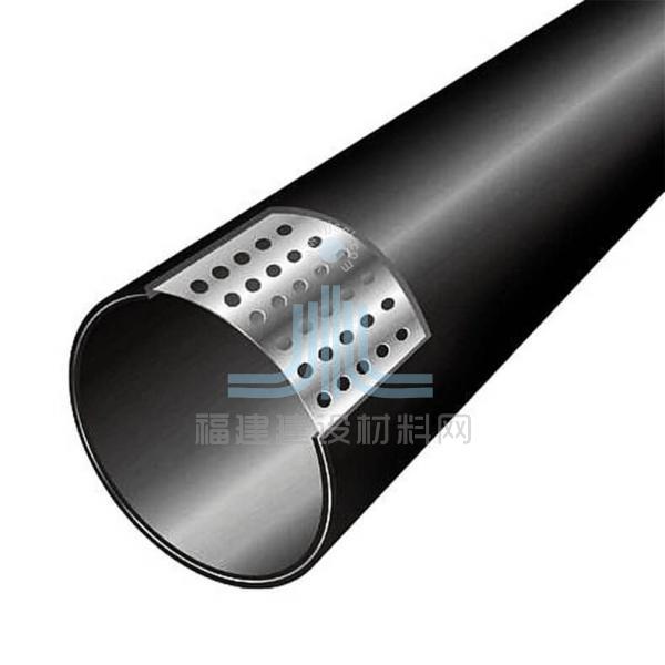 孔網鋼帶聚乙烯復合給水管(黑)