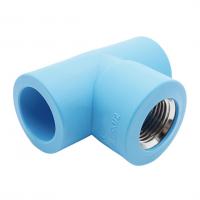 PE內螺紋三通(藍)