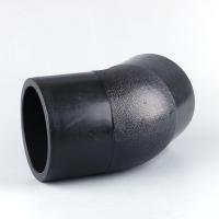 PE承插45度彎頭(黑)