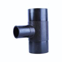 PE對(duì)接異徑三通(黑)