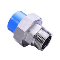 PE外螺紋活接(藍)