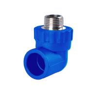 PE外螺紋彎頭(藍)