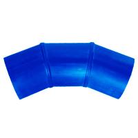 PE焊制45度彎頭(藍)